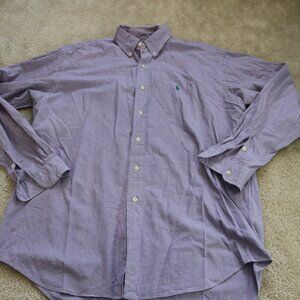 Polo by Ralph Lauren Light Purple Button-Down Dress Shirt